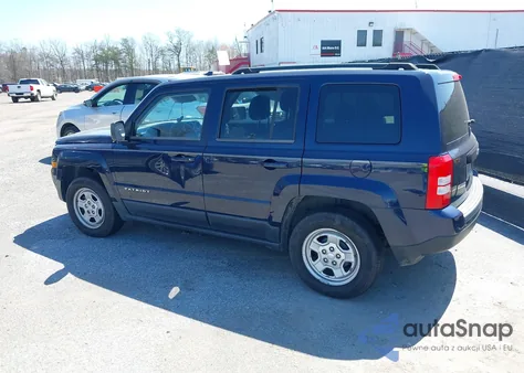 2014 Jeep Patriot Sport z USA, uszkodzony, nr VIN 1C4NJPBA0ED585356